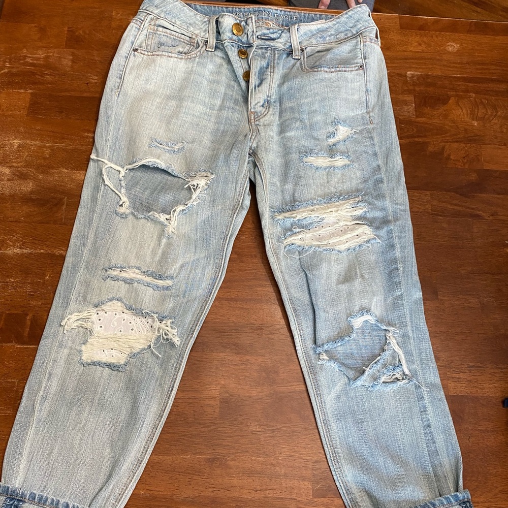 American Eagle Tomgirl jeans